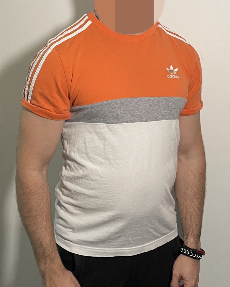 Adidas T-Shirt, Orange.